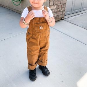 Toddler 2t Cathcartt kaki overalls